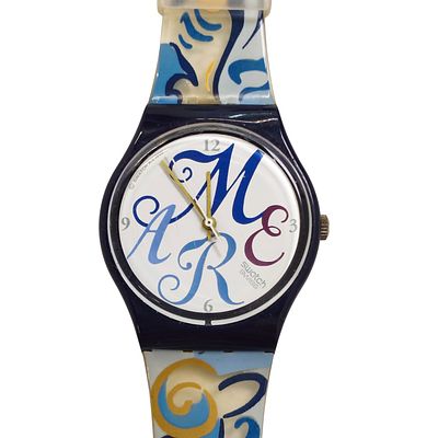 SWATCH AG1992. Original Swiss Made SWATCH AG1992 wrist watch - "ALGARVE GN128 Model" - In 