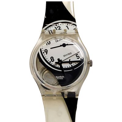 SWATCH AG1996 original Swiss Made wristwatch - "Side GK252 Model" - In original box and with 