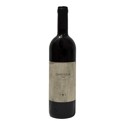 CHRYSEIA RED WINE. 2000 Chryseia P+S red wine. Volume: 75cl. Alcohol content: 13.5% vol.