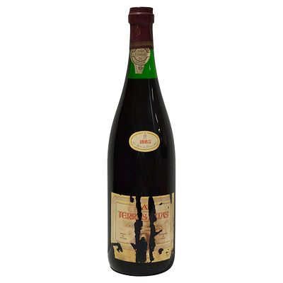 TERRAS ALTAS RED WINE. 1985 Terras Altas red wine from the D&atilde;o region, Jos&eacute; Maria da Fonseca 