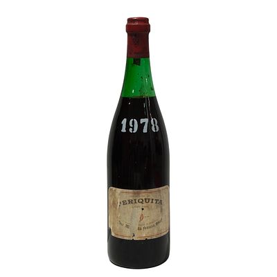 PERIQUITA RED WINE. 1978 Periquita red wine, from Jos&eacute; Maria da Fonseca. Volume: 1.5Lt. 