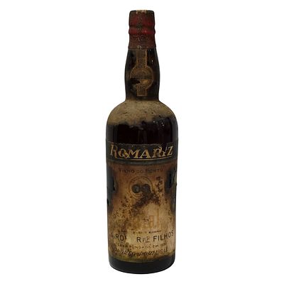 ROMARIZ PORT WINE. Romariz Port Wine, produced by the house founded in 1850. Tawny Port. Volume: 