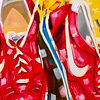 SIDNEY PERRIER. Sidney Perrier Acrylic on canvas. Title: Nike Classic Running. 2023. Signed and Image - 1