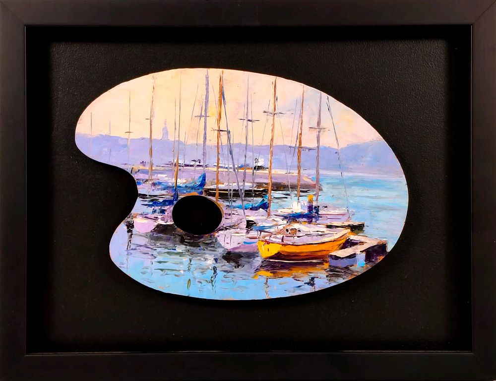 MOTA URGEIRO. Mota Urgeiro Oil on wooden palette. Signature not visible. Dimensions: 20x30cm. 