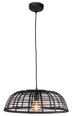 PENDANT LAMP. LOMBOK pendant lamp, E27, 1 light, 48 cm diameter, 51x51x20 cm, weight: 2.1 kg. 