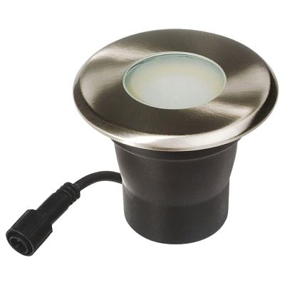 RECESSED SPOTLIGHTS. Pack of 3 Easy Connect recessed LED spotlights in stainless steel. Note: 