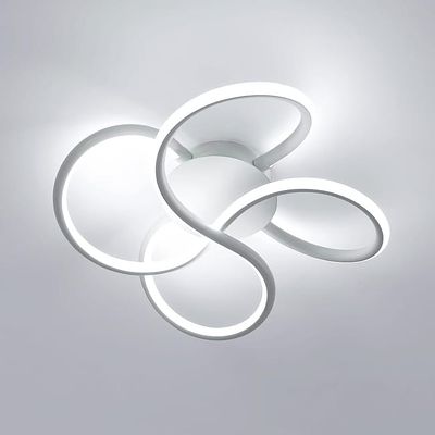 CEILING LIGHT. GOECO LED ceiling light, white, 39W, 6500K Cool White Light. Note: illustrative photo.
