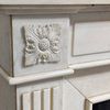 NEOCLASSIC STYLE MARBLE FIREPLACE. Neoclassical style marble fireplace; its features were Image - 4