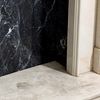 NEOCLASSIC STYLE MARBLE FIREPLACE. Neoclassical style marble fireplace; its features were Image - 5