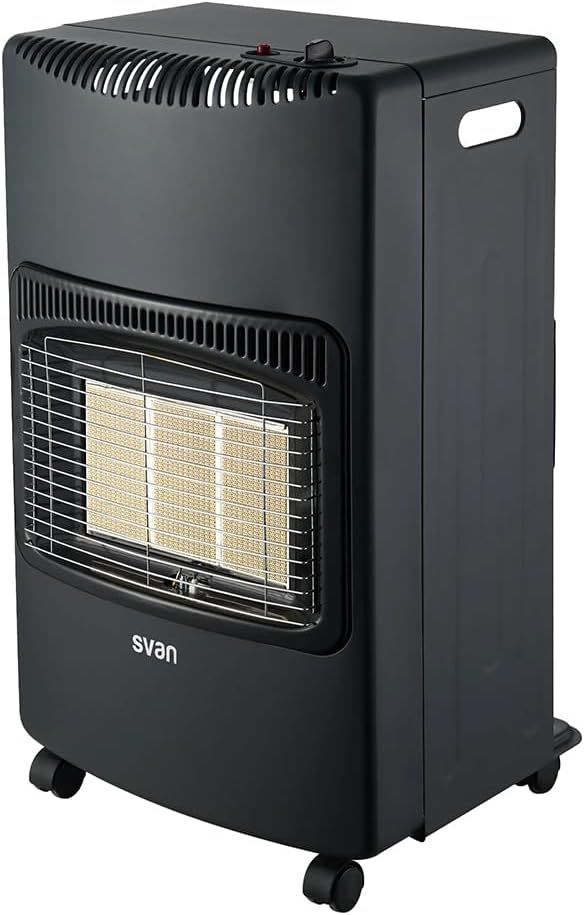 SVAN SCEBC4200P 4200W BLACK CERAMIC HEATER. Svan SCEBC4200P ceramic heater with power up to 