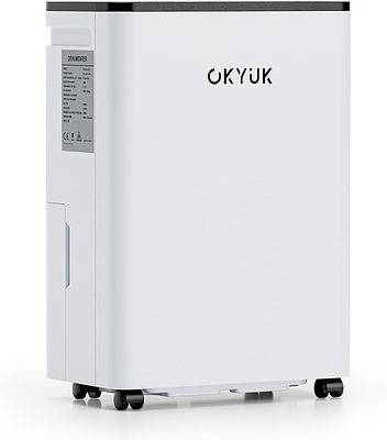 DESUMIDIFICADOR OKYUK CASA MUFFA 12L 2,5L DEP&Oacute;SITO. Desumidificador dom&eacute;stico OKYUK Casa Muffa 