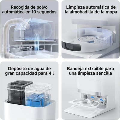 ROBOT ASPIRADOR XIAOMI ROBOT VACUUM X20+ COM FUN&Ccedil;&Atilde;O ASPIRAR E LAVAR. Robot aspirador e 