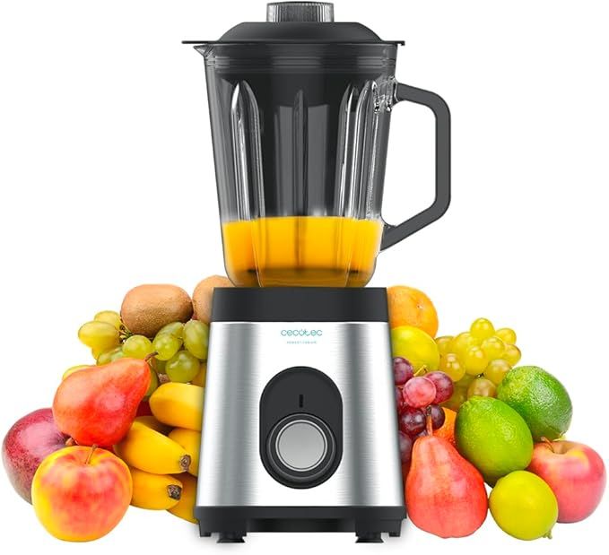 CECOTEC POWER BLACK TITANIUM 1000 INOX BLENDER. Cecotec Power Black Titanium 1000 Inox blender 