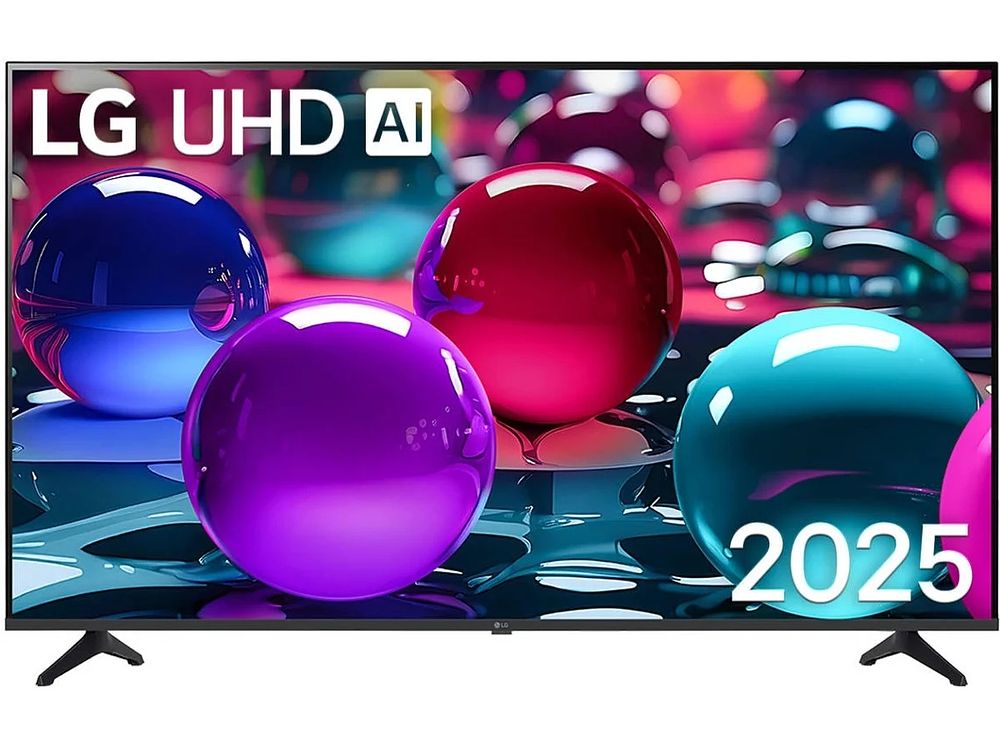 LG 50UA7300 50" 4K UHD SMART TV LED. 50-inch television sold for repair or parts, which may have 