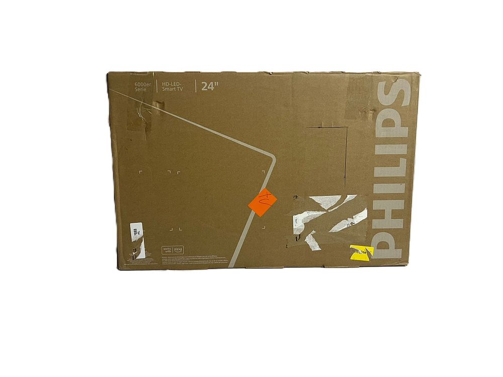 PHILIPS 24PHS6000 24" HD SMART TV TITAN OS DOLBY DIGITAL. 24-inch television sold for repair or 