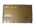 HAIER 65" QLED 4K SMART TV GOOGLE TV DOLBY AUDIO HDR10. 65-inch television sold for repair or Image - 1