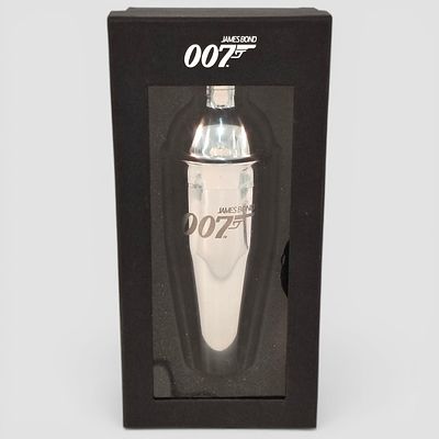007 JAMES BOND SHAKER. James Bond 007 Cocktail Shaker No Time To Die. Vesper Martini. 