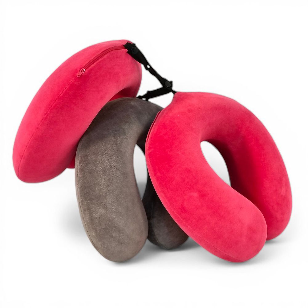 VOYAGE - CUSHION SET. Set of 3 U-shaped neck cushions, Voyage model. Designed to offer comfort 