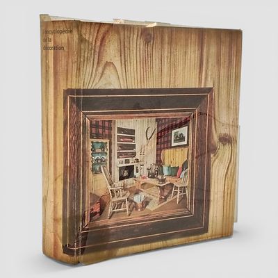 BOOK L'ENCYCLOP&Eacute;DIE DE LA D&Eacute;CORATION. Original publisher's binding. acceptable cover, damaged 