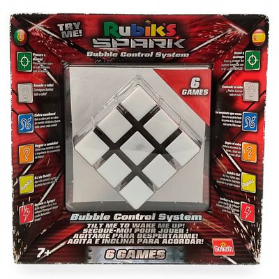 RUBIK'S SPARK ELECTRONIC GAME. Rubik's Spark, a portable electronic game based on "Bubble 