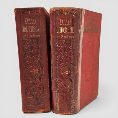 LELLO UNIVERSAL BOOKS. Lello Universal, a Luso-Brazilian encyclopedic dictionary organized and 