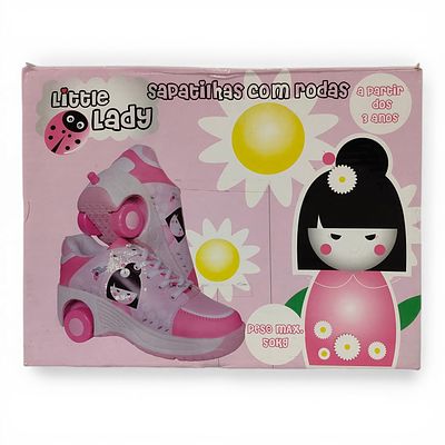 LITTLE LADY ROLLER SHOES. Roller shoes from the Little Lady brand, designed for children aged 3 