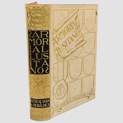 LUSITANIAN ARMORIAL BOOK GENEALOGY AND HERALDRY. Book "Lusitanian Armorial: Genealogy and 