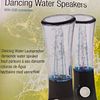 DANCING WATER SPEAKERS. Sound speakers known as "Dancing Water Speakers" (dancing water Image - 3