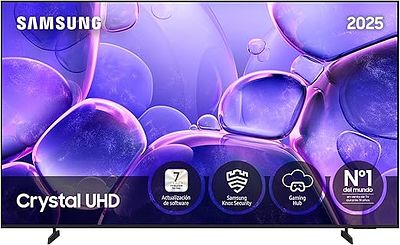 SAMSUNG 65" CRYSTAL UHD 4K SMART TV. 65-inch television sold for repair or parts, potentially 
