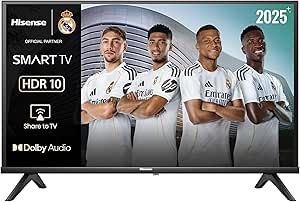 HISENSE 40" FULL HD SMART TV. 40-inch television sold for repair or parts, potentially showing 