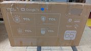TCL 65" 4K UHD SMART TV (GOOGLE TV). 65-inch television sold for repair or parts, potentially Image - 1