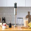 CECOTEC 1200W HAND BLENDER. 1200 W hand blender with 4-blade design, anti-splash XL foot, and Image - 1
