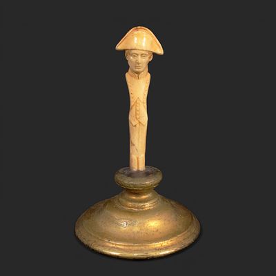 NAPOLE&Atilde;O BONAPARTE. Miniatura colecion&aacute;vel, pequena escultura, Napole&atilde;o Bonaparte sobre base de 