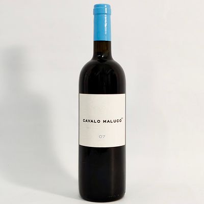 Cavalo Maluco 2007. Bottle of red wine Cavalo Maluco 2007, Setubal. Volume: 75cl. Alcoholic 