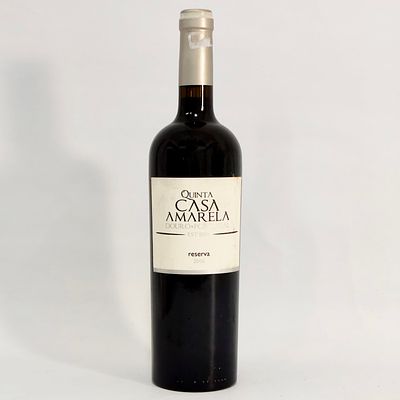 QUINTA CASA AMARELA RESERVE 2008. Bottle of red wine Quinta Casa Amarela Reserva 2008, D.O.C. 