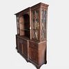 MAHOGANY DINING ROOM CABINET. Two-body classic style dining room cabinet, often associated with Image - 2