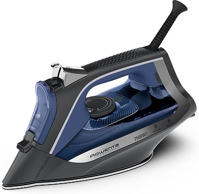 ROWENTA 2500W CLOTHES IRON. 2500 W clothes iron with steam shot up to 140 g/min, Microsteam 