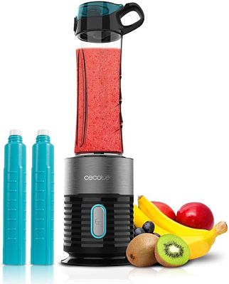 CECOTEC 650W BLENDER. 650 W blender with 4-blade titanium black coating. Includes 2 x 600 ml 