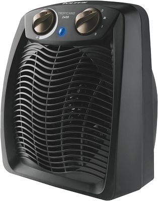TAURUS TROPICANO 2400 HEATER. Compact 2400 W fan heater, dimensions 24 x 22.5 x 12.5 cm, ideal 