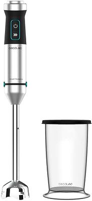CECOTEC 1500W HAND BLENDER. Powerful 1500 W hand blender with black titanium CrossBlades and XL 