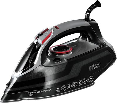 RUSSELL HOBBS POWERSTEAM ULTRA 3100W STEAM IRON. 3100 W steam iron with 210 g/min extra steam 