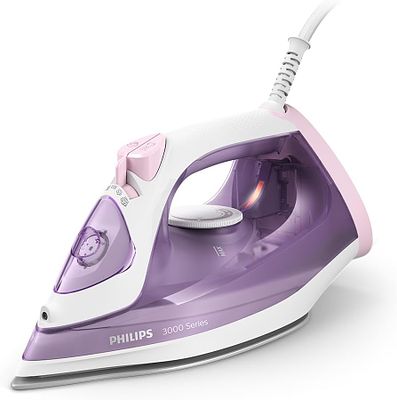PHILIPS PERFECT CARE 3000 STEAM IRON. 2000 W steam iron with 30 g/min continuous steam and 140 g 