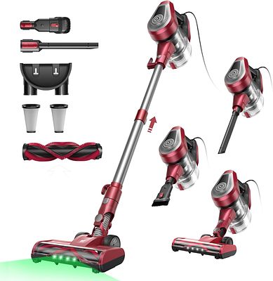 VEXILAR BLITZ C8 600W VACUUM CLEANER. Powerful 600 W vacuum cleaner with 60 kPa suction, LED, 7 