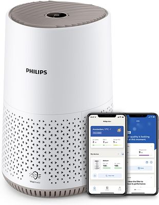 PHILIPS 600 SERIES AIR PURIFIER. Silent and efficient air purifier with HEPA filter that removes 
