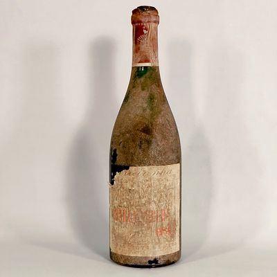 BARCA VELHA. Barca Velha 1966 wine bottle from Casa Ferreirinha, one of Portugal's most iconic 