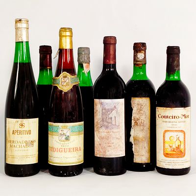 RED WINE SELECTION. Selection of Aperitivo Herdade dos Machados wines, Vidigueira, Vila Branca 