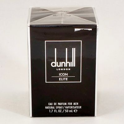 DUNHILL ICON ELITE. Men's fragrance, Eau de Parfum Alfred Dunhill pour Homme. Originally 