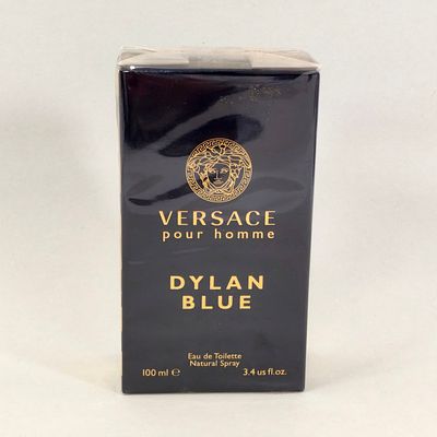 VERSACE DYLAN BLUE. Men's fragrance, Versace Pour Homme Dylan Blue, an Eau de Toilette. 