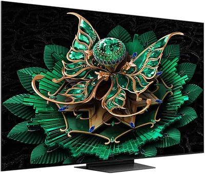 TCL 65" 4K QLED SMART TV GOOGLE TV. 65" TV with 4K QLED resolution, Quantum Dot technology and 