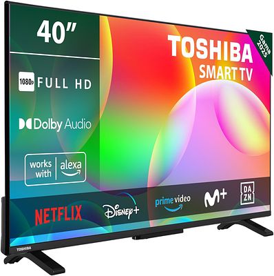 TOSHIBA 40" FULL HD SMART TV. 40" television with Full HD resolution (1920x1080), HDR technology 
